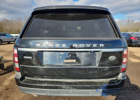 2016 Land Rover Range Rover Supercharged z USA, uszkodzony, nr VIN SALGS3EF2GA252238